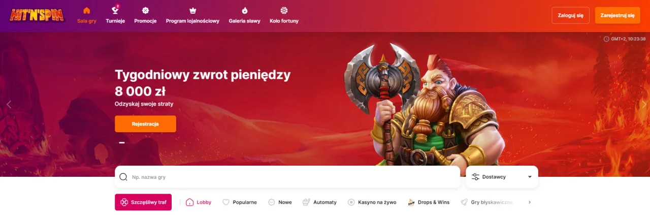 Recenzja HitnSpin Casino